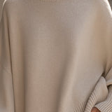 Evelyne - Sophisticated Wool Blend Sweater