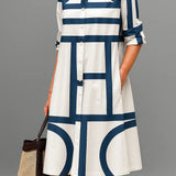 Kayla | Stylish and Carefree Midi Dress