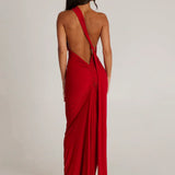 Isabella - Open Back Maxi Dress
