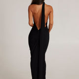 Isabella - Open Back Maxi Dress