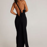 Isabella™ | Open Back Maxi Dress