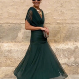 Valentina | V-neck Maxi Dress