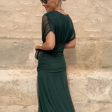Valentina | V-neck Maxi Dress