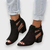 Nadine – sandal med grov klack