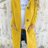 Frida - Elegant long knit cardigan