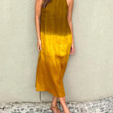 Lysette - Stylish Print Maxi Dress
