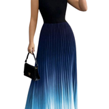 Isa™ – Elegant Ombre Sleeveless Evening Dress