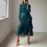 Vera | Elegant Pleated Dress
