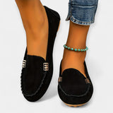 Loafers med metalldetaljer
