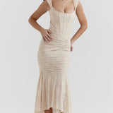 Katerina - Elegant Midi Dress