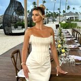 Zahra - Stunning Satin Midi Dress