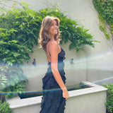 Zara - Ruffled Maxi Dress