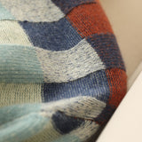 Caroline - Loose Turtleneck Plaid Knitted Jumper