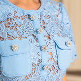 Brianna | Lace Mini Dress
