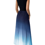 Isa™ – Elegant Ombre Sleeveless Evening Dress