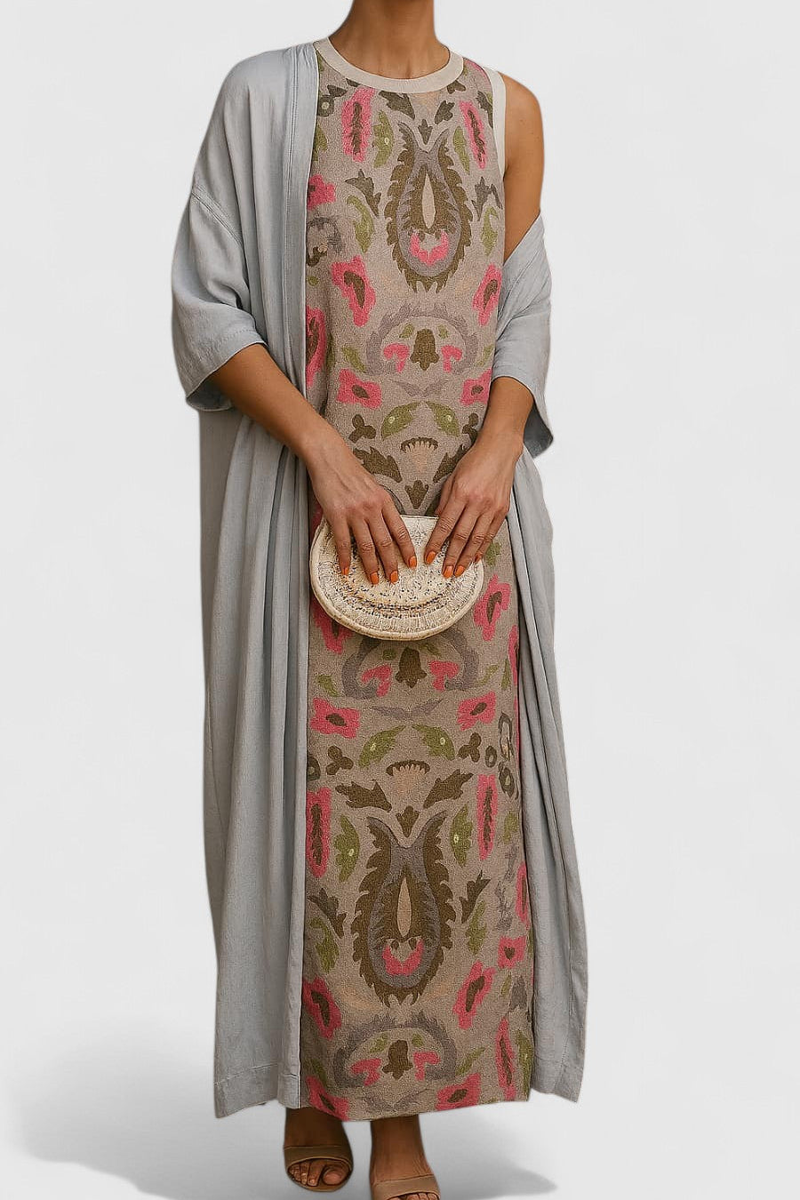 Mikaela – elegant lång klänning