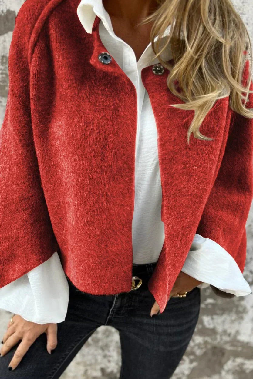Sophia - Woolen Spring Coat