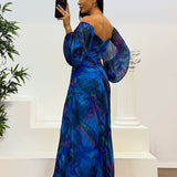 Gisselle - V Neck Maxi Dress