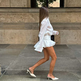 Brynlee | Pleated Mini Dress