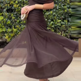 Valentina | V-neck Maxi Dress