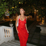 Zara - Ruffled Maxi Dress