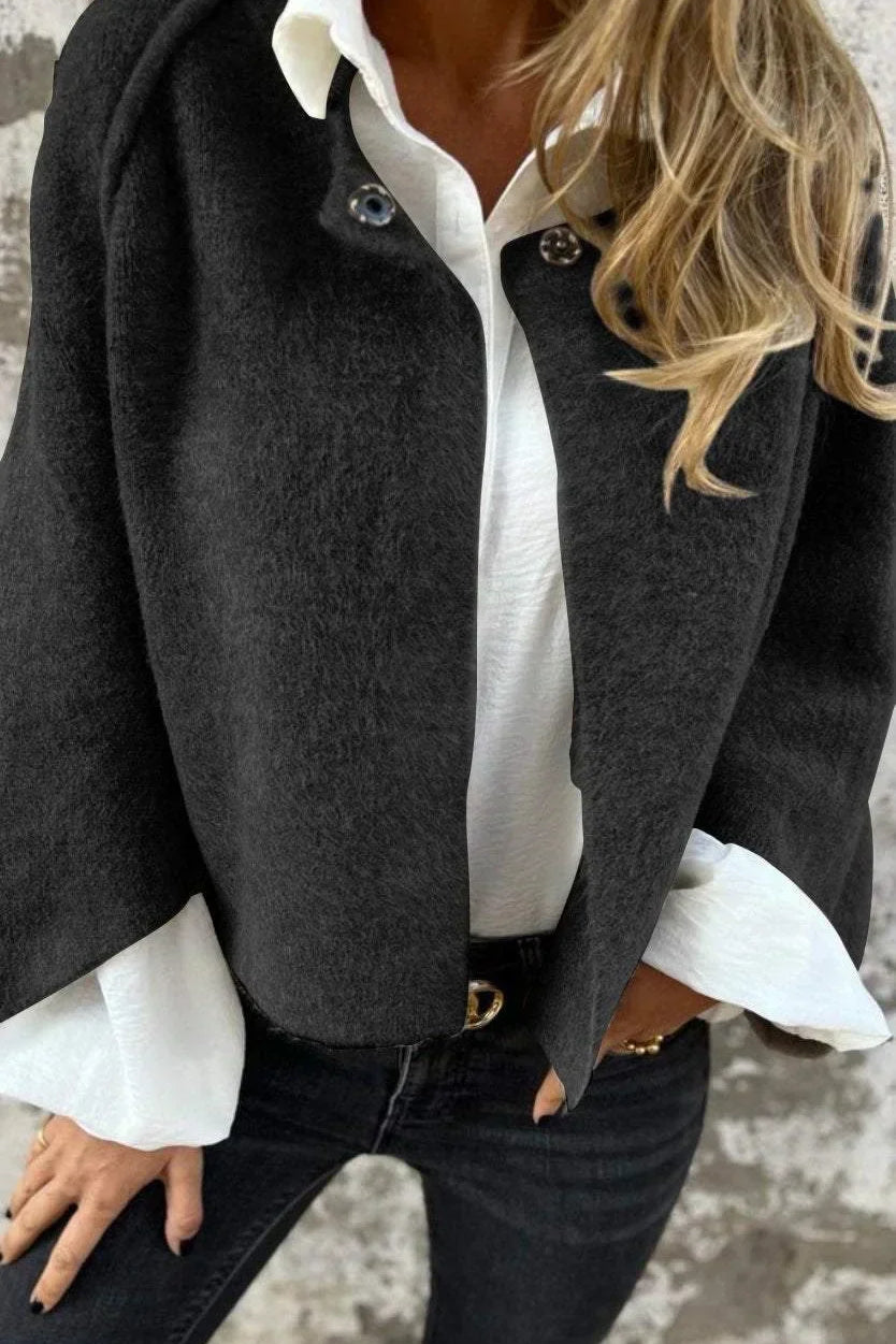 Sophia - Woolen Spring Coat