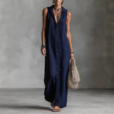 Kamila | Effortless Sleeveless Long Dress