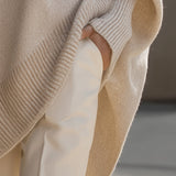 Evelyne - Sophisticated Wool Blend Sweater