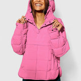 Veronika – vattentät oversized hoodie