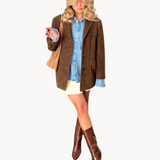 Paola Suede Blazer