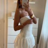 Danielle | Bubble Hem Mini Dress
