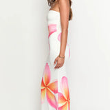 Arizona - Floral Mesh Maxi Dress