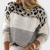 Shayana – leopardmönstrad tröja