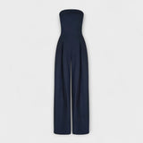 Eva – elegant axelbandslös jumpsuit