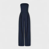 Eva – elegant axelbandslös jumpsuit