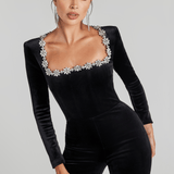 Celeste – svart jumpsuit