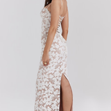 EVANGELINE - EMBROIDERED MAXI