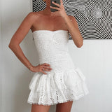 Victoria | Strapless Mini Dress