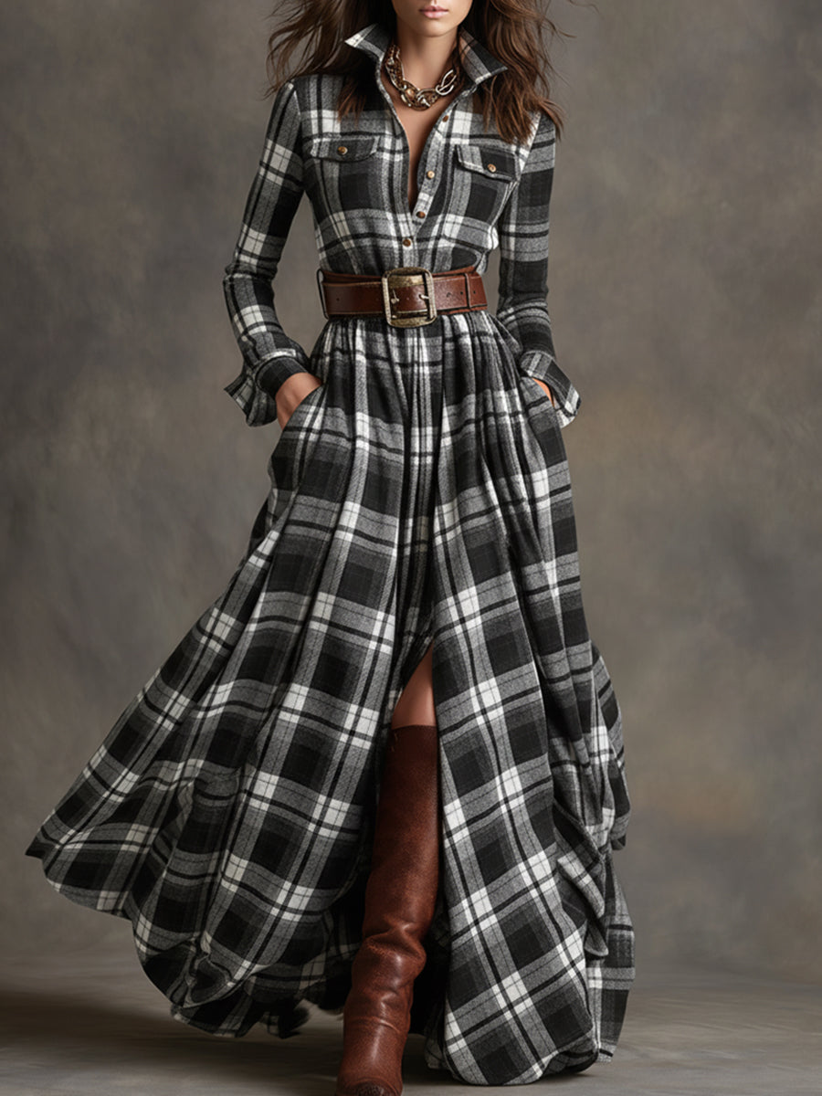 Mandy | Belt Shirt Dress