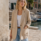 Blazer – Lightweight Linen Layer for Effortless Spring Style