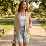 Blazer – Lightweight Linen Layer for Effortless Spring Style