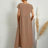 Gabrielle | Flowing Midi Dress with Timeless Elegance