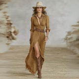 Hayley | Belted Shirt Dress