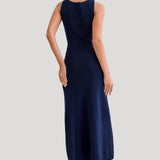 Fiona | Knit Sleeveless Maxi Dress