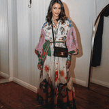 Dorthe - Elegant Italian Maxi Dress