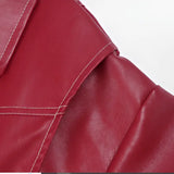 Casual Oversized Leather Jacket