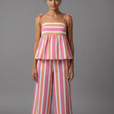 Hanne - Printed trouser set Summer Outifit