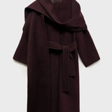 Bordeaux Wrap Coat