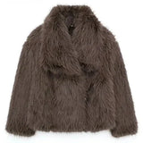 Aurora Luxe Faux Fur Coat
