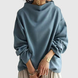 Gabriela – elegant tröja med hög krage